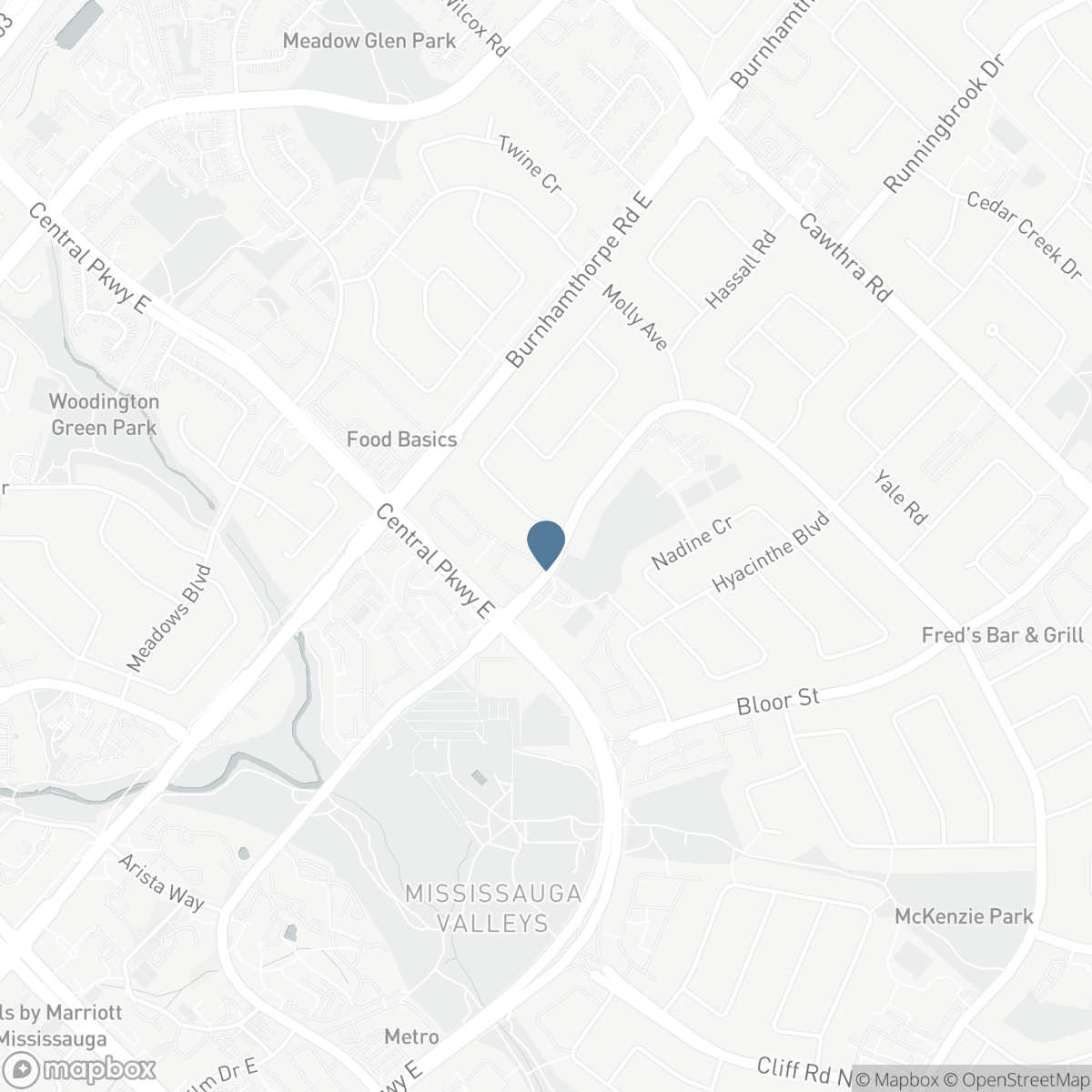 1180 MISSISSAUGA VALLEY Boulevard Unit# 4, Mississauga, Ontario L5A 3M9